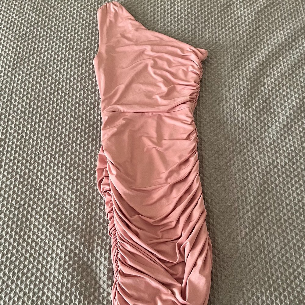 M Boutique Blush Dress